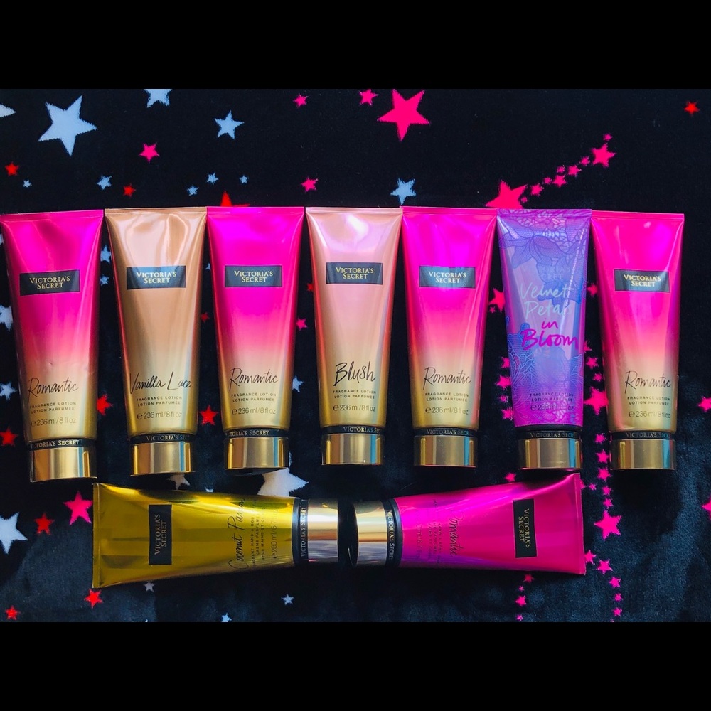 Victoria Secret Fragrance Body Lotion Bundle Rare